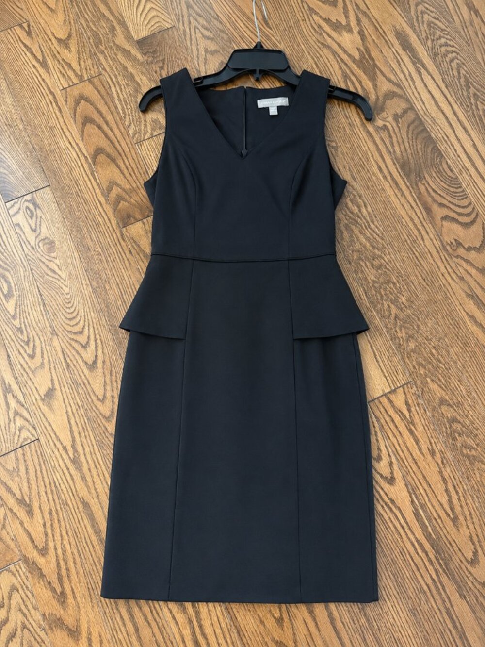 Banana Republic Dark Navy Peplum Dress Size 0 Petite